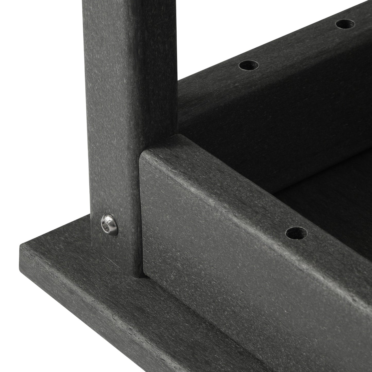 Polytrends Laguna Hdpe All Weather Outdoor Patio Rectangular Coffee Table