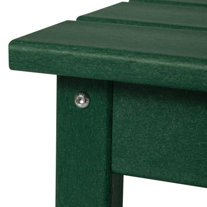 Polytrends Laguna Hdpe All Weather Outdoor Patio Rectangular Coffee Table