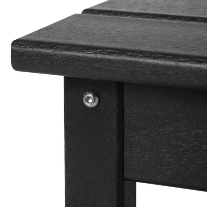 Polytrends Laguna Hdpe All Weather Outdoor Patio Rectangular Coffee Table