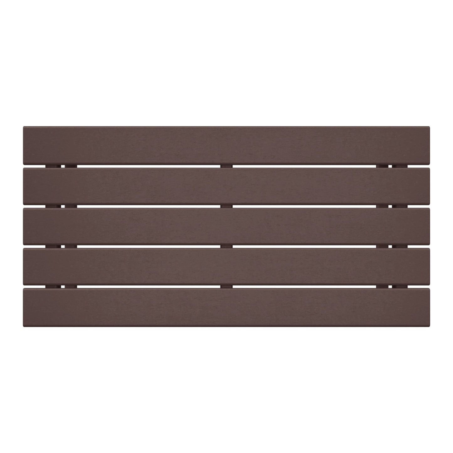 Polytrends Laguna Hdpe All Weather Outdoor Patio Rectangular Coffee Table