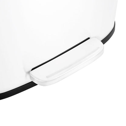 Poubelles rectangulaires Qualiazero de 13,2 gallons et deux de 1,3 gallon à pédale - Ensemble familial