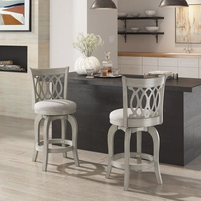 Rovinj Scroll Back Swivel Counter Stool