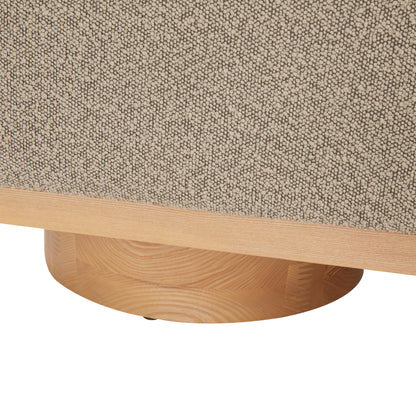 Banc de rangement SAFAVIEH Couture Sunneva Boucle - 61 po L x 20 po P x 19 po H - 61L x 20P x 19H