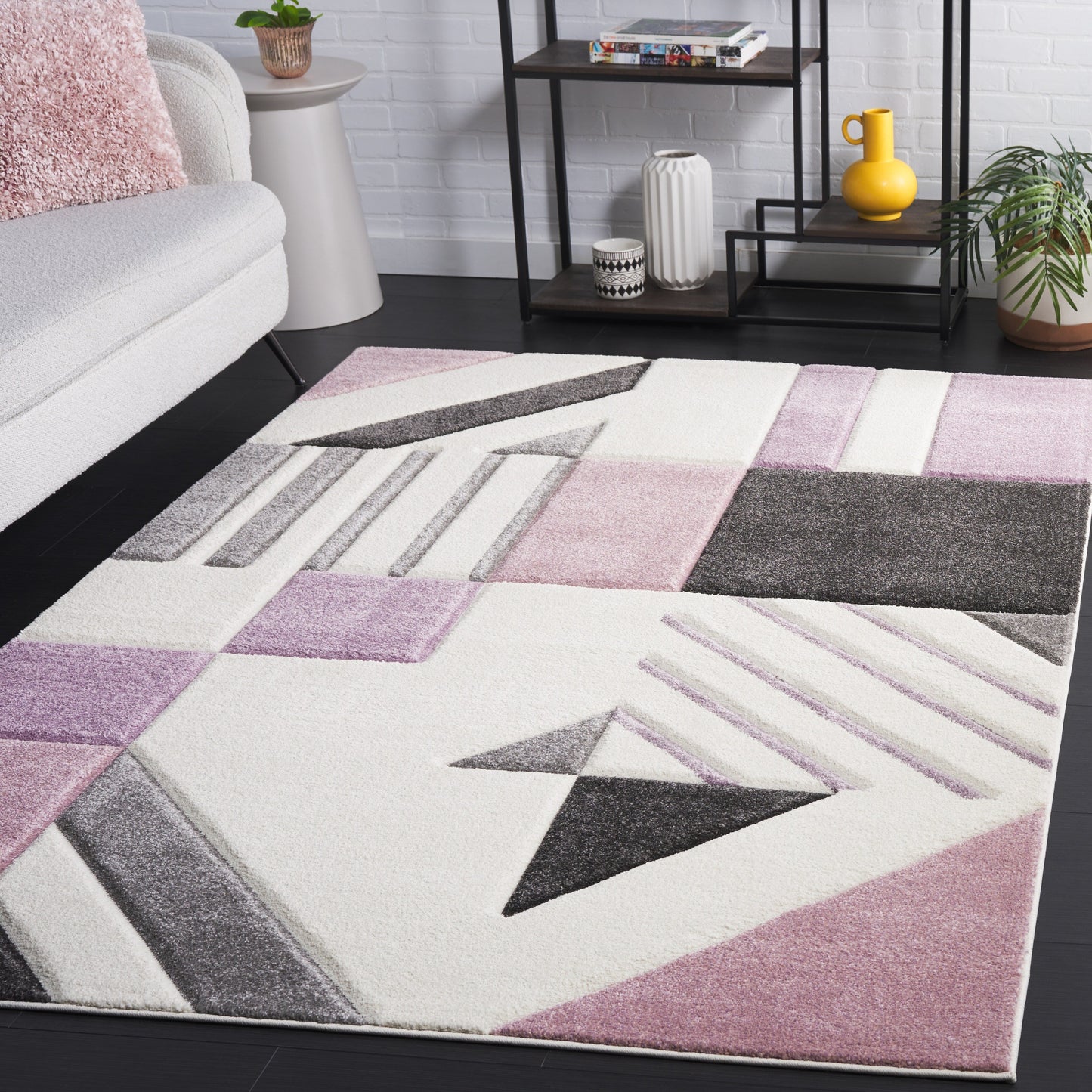 SAFAVIEH Hollywood Tzana Mid-Century Modern Abstract Rug