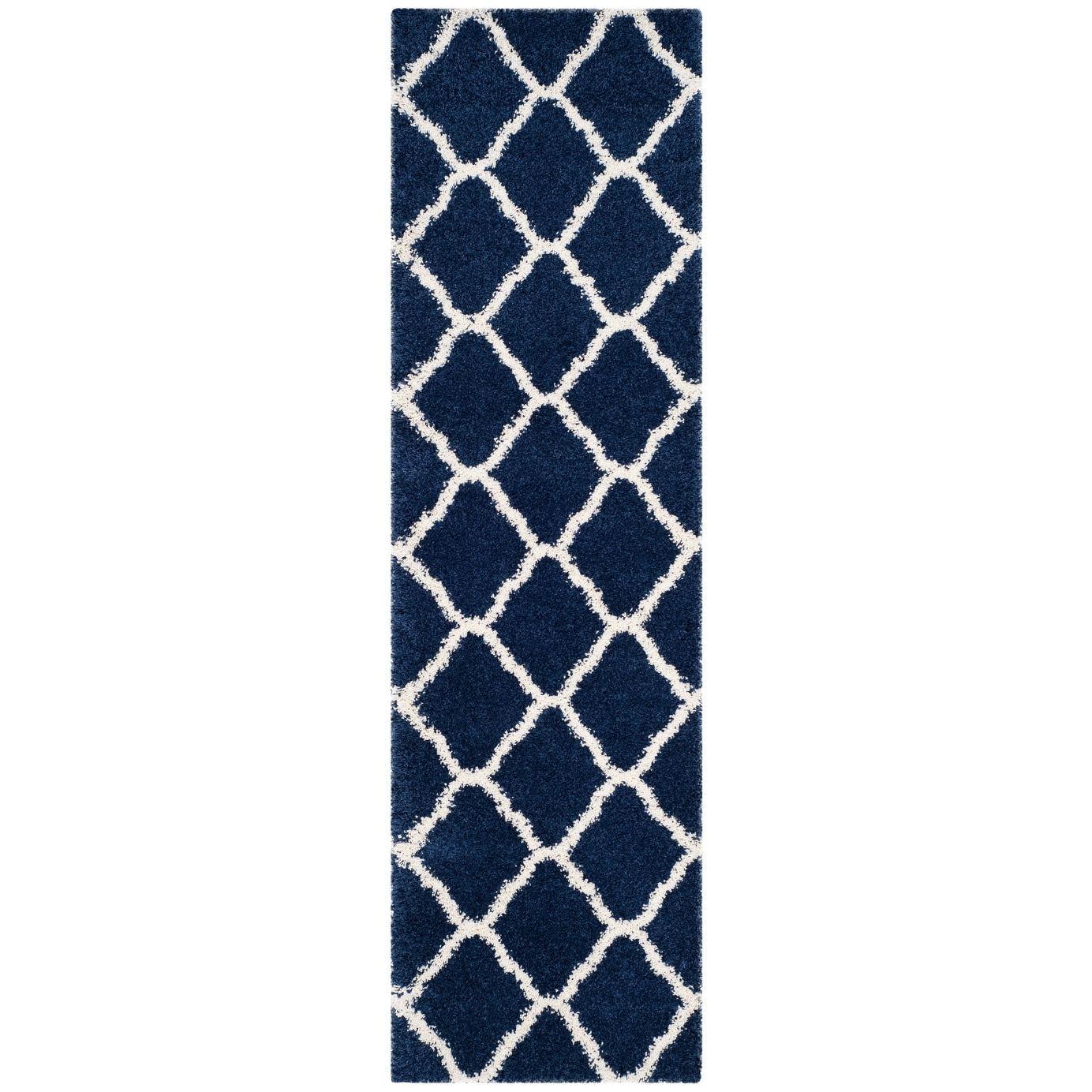 SAFAVIEH Hudson Shag Athena Trellis 2-inch Thick Rug