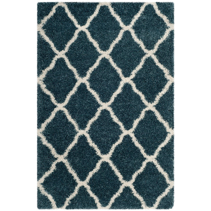 SAFAVIEH Hudson Shag Athena Trellis 2-inch Thick Rug