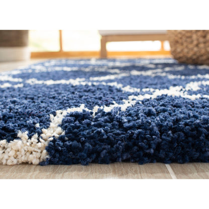 SAFAVIEH Hudson Shag Jeryl Glam Trellis 2-inch Area Rug