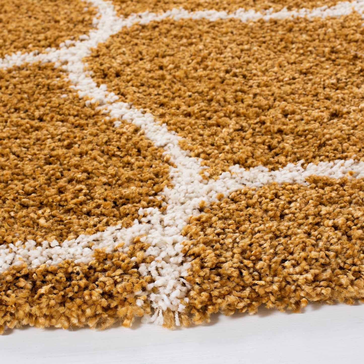 SAFAVIEH Hudson Shag Pushpa Trellis 2-inch Thick Area Rug