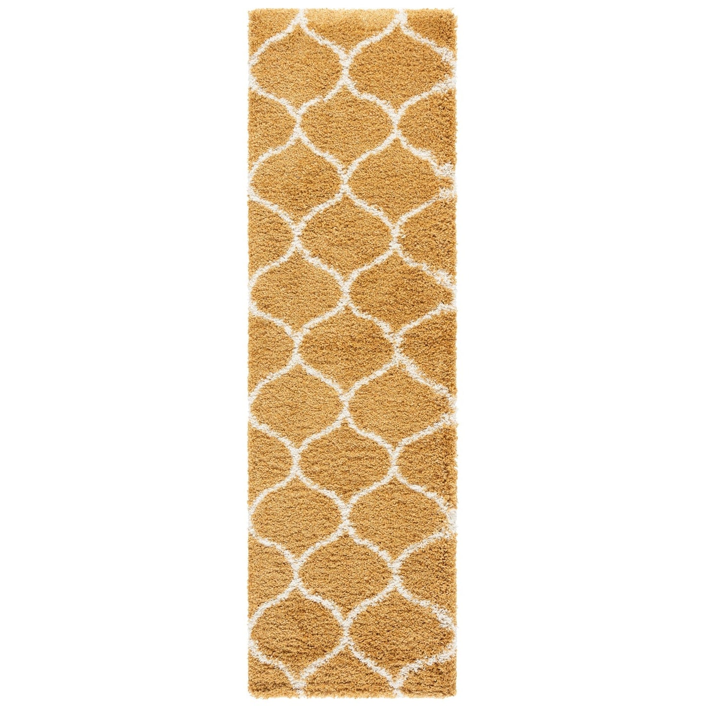 SAFAVIEH Hudson Shag Pushpa Trellis 2-inch Thick Area Rug