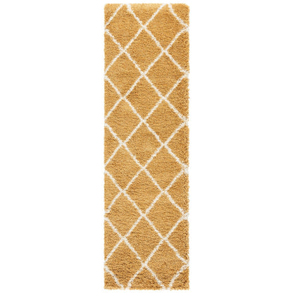 SAFAVIEH Hudson Shag Raili Diamond Trellis 2-inch Thick Rug