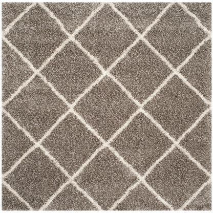 SAFAVIEH Hudson Shag Raili Diamond Trellis 2-inch Thick Rug