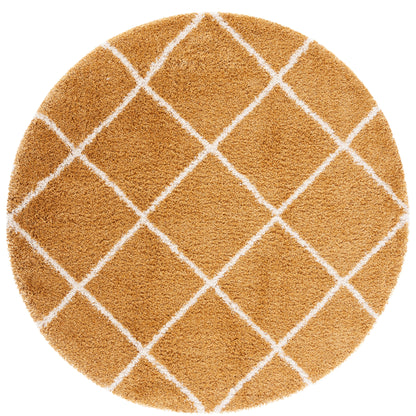 SAFAVIEH Hudson Shag Raili Diamond Trellis 2-inch Thick Rug