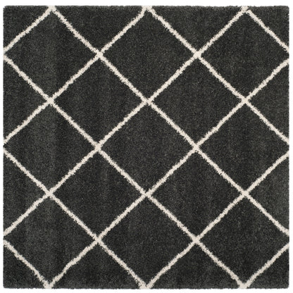 SAFAVIEH Hudson Shag Raili Diamond Trellis 2-inch Thick Rug