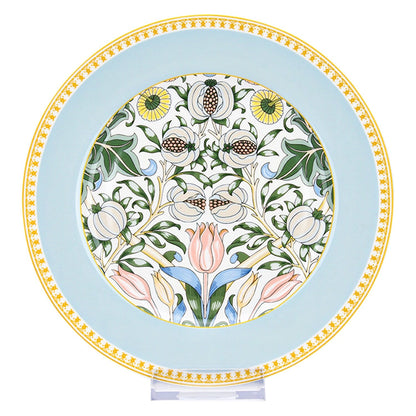 Service de table en porcelaine fine Morris Garden de STP Goods, 24 pièces pour 6 personnes