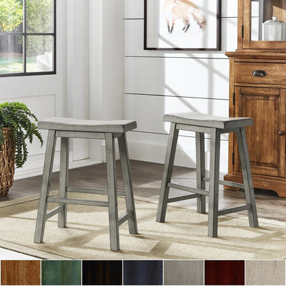Salvador II Counter Backless Stools (Set of 2) by iNSPIRE Q Classic