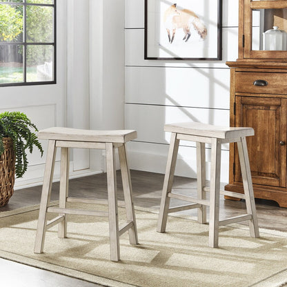 Salvador II Counter Backless Stools (Set of 2) by iNSPIRE Q Classic