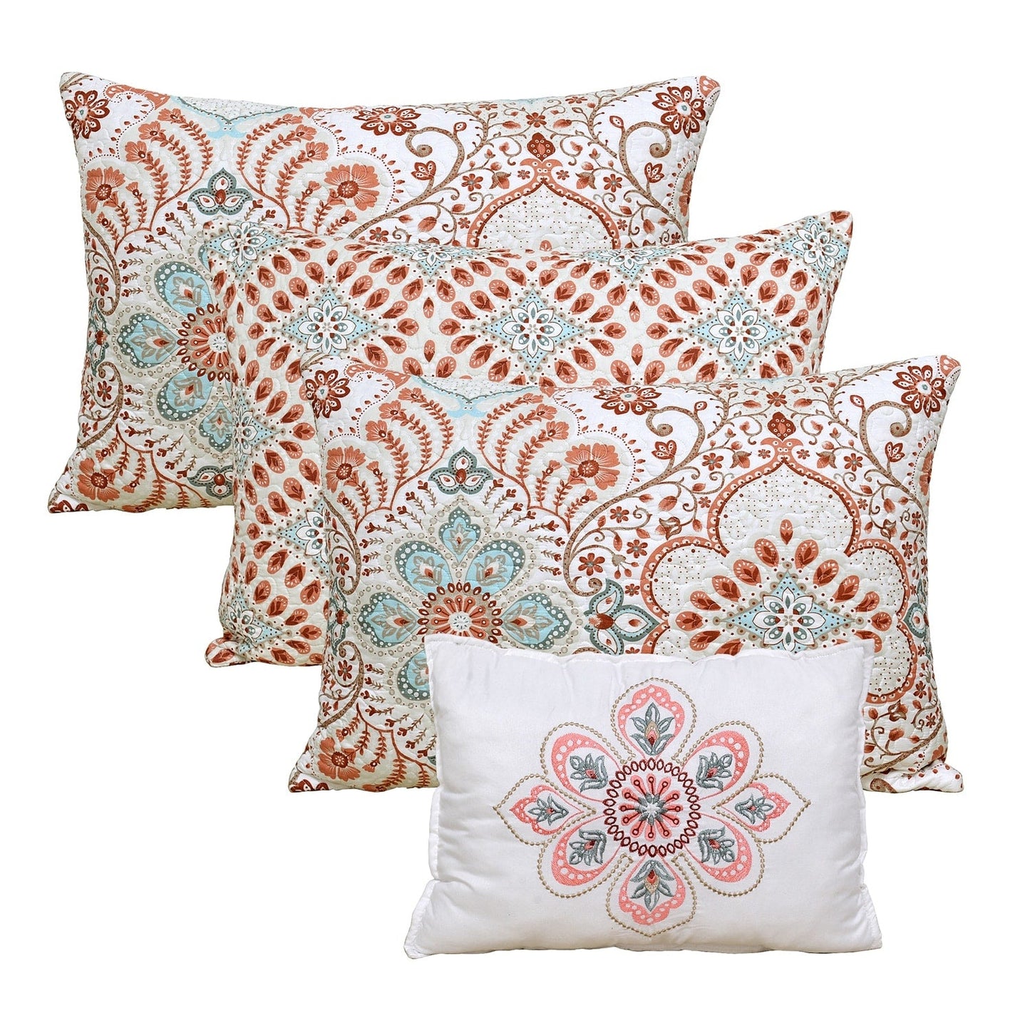 Serenta 6 Piece Cotton Blend Daybed Bedspread Coverlet Set - 75 x 39