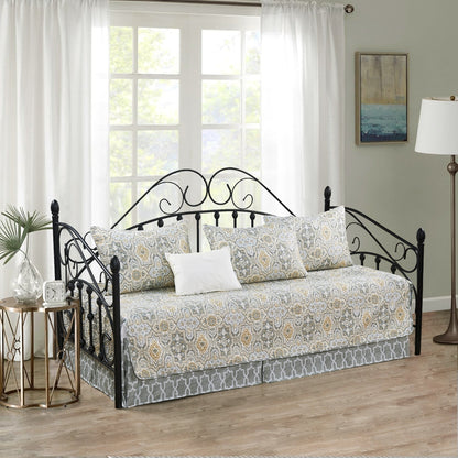 Serenta 6 Piece Cotton Blend Daybed Bedspread Coverlet Set - 75 x 39
