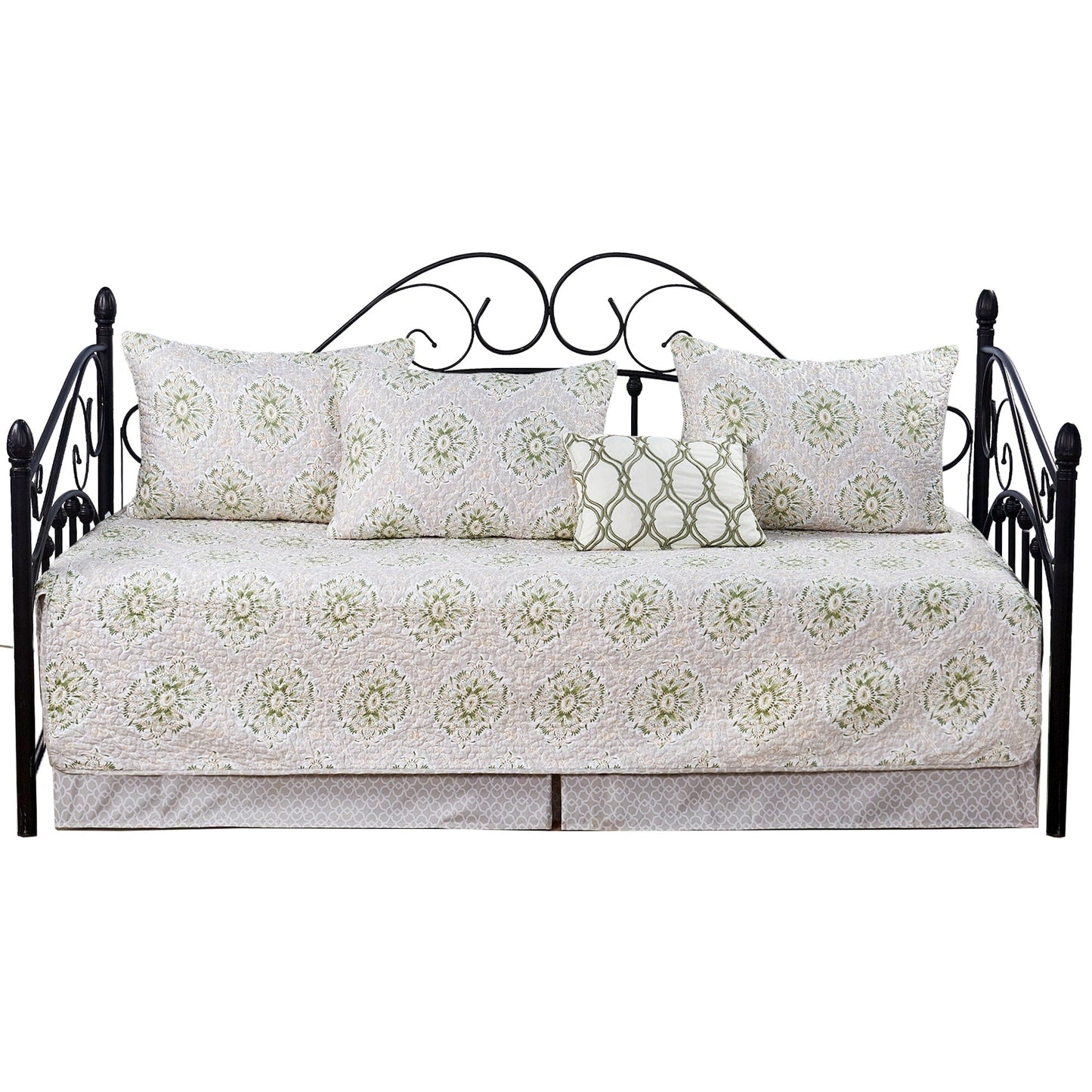 Serenta 6 Piece Cotton Blend Daybed Bedspread Coverlet Set - 75 x 39