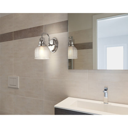 Shirley Metal/Glass LED Vanity Light, by JONATHAN Y