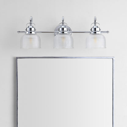 Shirley Metal/Glass LED Vanity Light, by JONATHAN Y