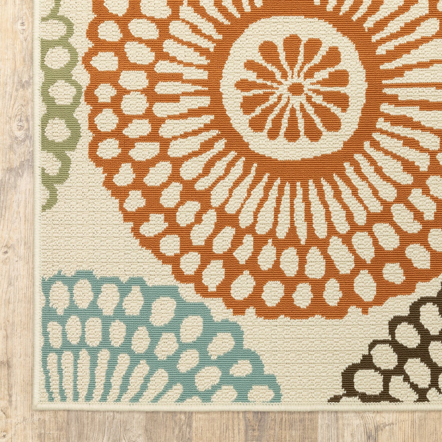 Vista Home Malta Medallions Multi-colored Indoor-Outdoor Rug