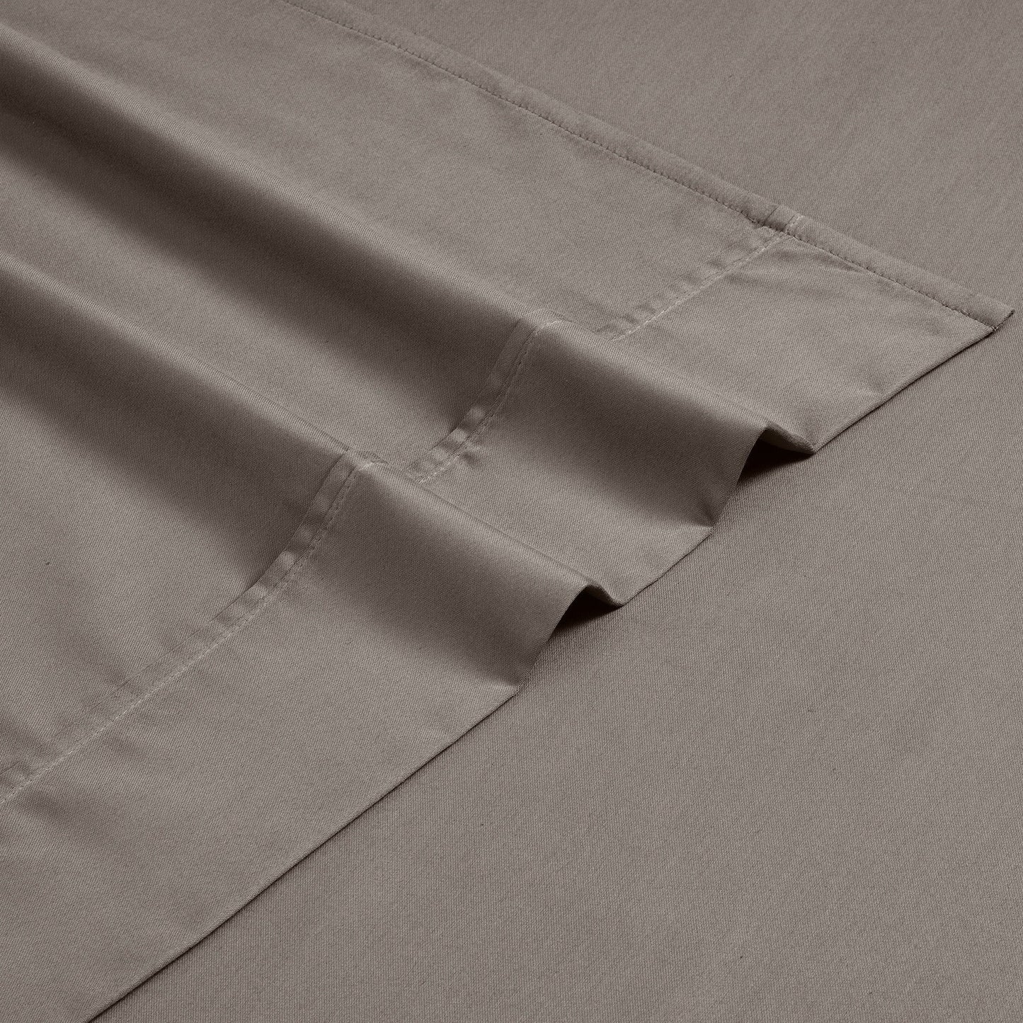 Superior Cotton Blend 1200 Thread Count Solid Deep Pocket Bed Sheet Set