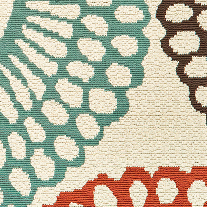 Vista Home Malta Medallions Multi-colored Indoor-Outdoor Rug