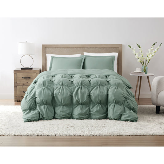 Truly Soft Oversized Puffer 3 Piece Comforter Set