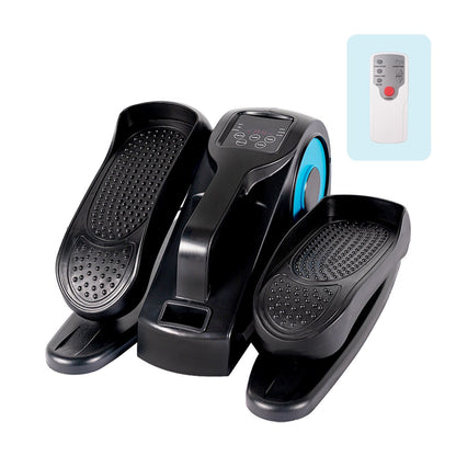 Under Desk Elliptical Machine, Elliptical Trainer with Remote Control Seated Pedal Exerciser for Seniors Adults and Teens