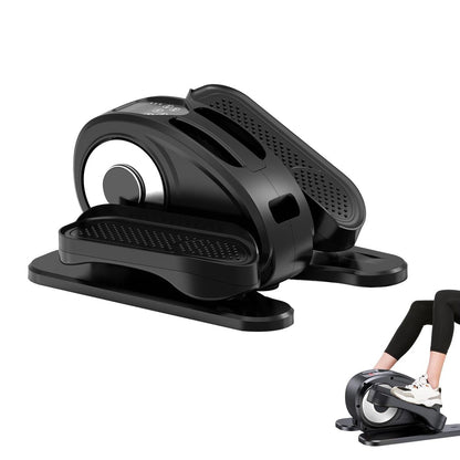 Under Desk Elliptical Machine, Elliptical Trainer with Remote Control Seated Pedal Exerciser for Seniors Adults and Teens