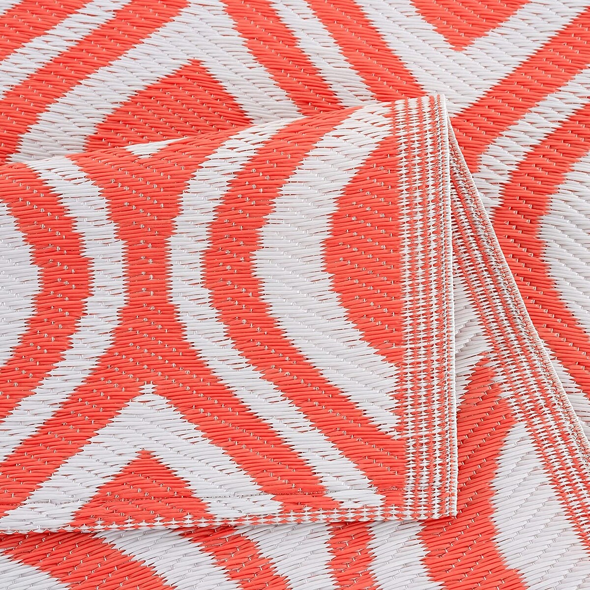 Venice Lightweight Reversible Recycled Plastic Outdoor Floor Mat/Rug