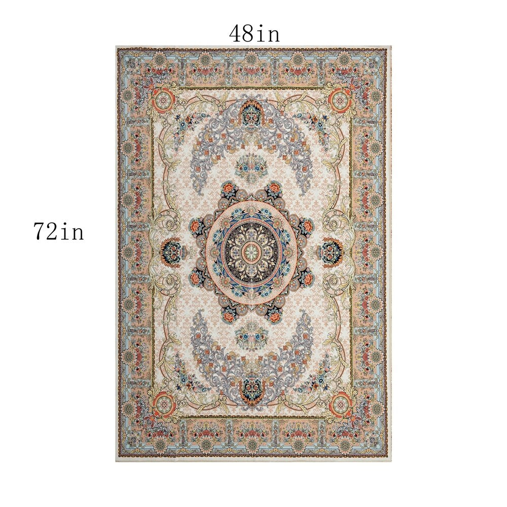 Vintage Modern Abstract Area Rug