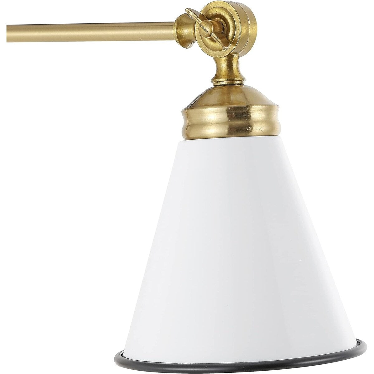 WINGBO Industrial Swing Arm Wall Sconce with Metal Shade,2-Pack...