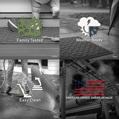 WaterHog Squares Indoor Outdoor Door Mat