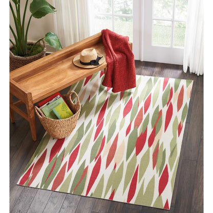 Waverly Sun N' Shade Modern Abstract Indoor Outdoor Area Rug