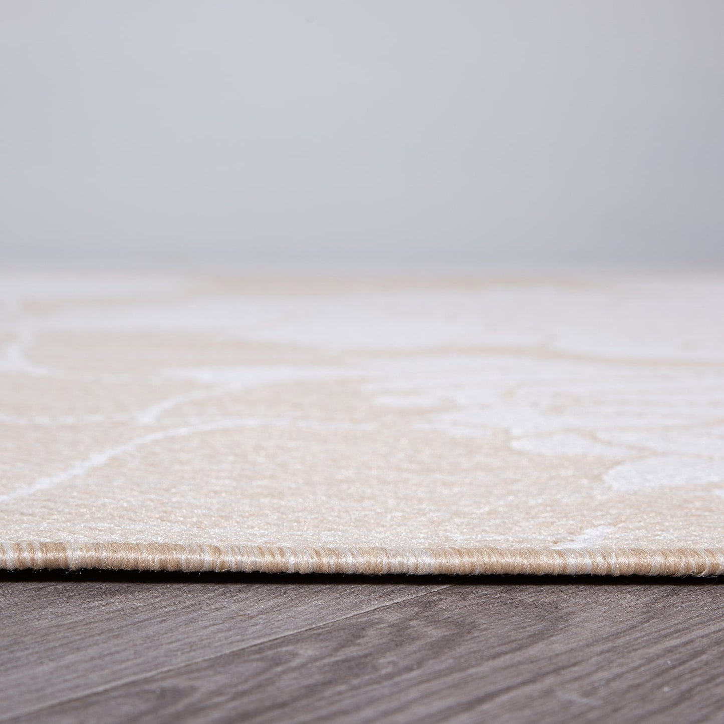 World Rug Gallery Modern Floral Flowers Textured Flat Weave Indoor/Outdoor Area Rug