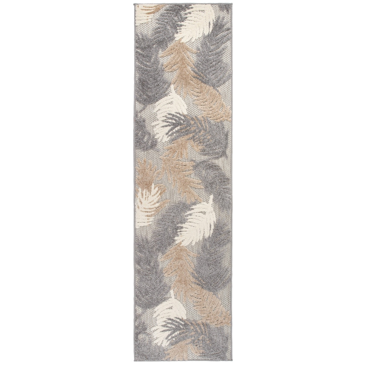 World Rug Gallery Tropical Floral Modern Indoor/Outdoor Area Rug
